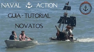 NVA navalaction tutorial Pestañas Hud y manejo basico [upl. by Allecsirp739]