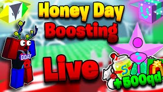 Bee Swarm Simulator Stream HONEYDAY MARATHON FINALE [upl. by Anirahtak]