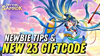 NEW 23 GIFTCODE TERBARU amp TIPS UNTUK EARLY GAME AGAR PROGRES LEVEL CEPAT  MHYTIC SAMKOK GUIDE [upl. by Gorrian]