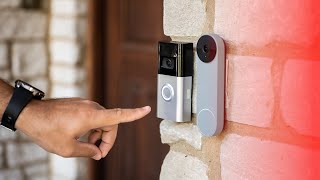 Ring 4 vs Nest Doorbell Battery The battle for best wireless video doorbell [upl. by Alesram357]