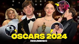 OSCARS 2024 GANADORES y MEJORES MOMENTOS de la GALA [upl. by Krahmer]