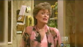 Nine News June 4th  The Death Of Rue McClanahan [upl. by Coppola]