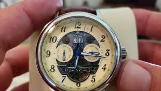 Thomas Earnshaw Beaufort Multi function Calendar Automatic Its really beautiful [upl. by Anilec]