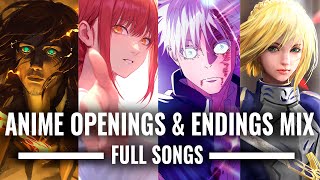 Anime Openings amp Endings Mix Full Songs [upl. by Fidela]