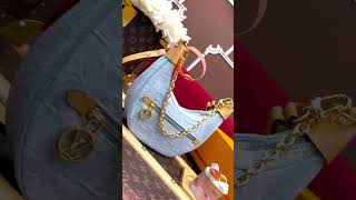 Louis Vuitton M24846 denim moon bag [upl. by Eire783]