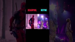 🔥 DEADPOOL amp NSYNC 🔥 BYE BYE BYE DANCE 🎶 deadpool3 byebyebye nsync baile dance comparison [upl. by Aikan]