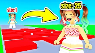 Roblox Obby BUT you can CHANGE SIZES [upl. by Cody]