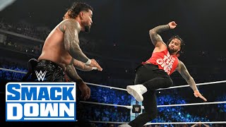 Jimmy Uso costs Jey Uso the United States Title SmackDown Highlights June 9 2023 [upl. by Ward45]