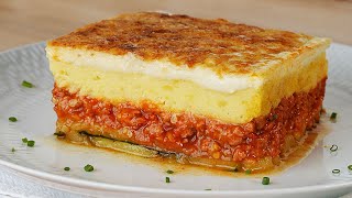 Receta de pastel de patata papa y carne picada muy jugoso y cremoso⎮Un plato nutritivo y económico [upl. by Enyrat]