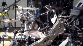 Musikmesse 2103 Compressorhead the quotRobot Bandquot [upl. by Weil]