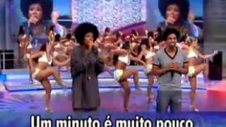 D BLACK e NEGRA LI  1 MINUTO FAUSTÃO [upl. by Poole103]