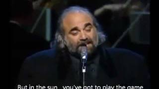 Demis Roussos  Rain And Tears Live In Bratislava 字幕製作 Tracy Dong [upl. by Akiras]