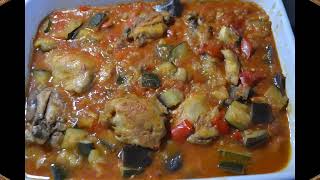 Ratatouille hauts de cuisse recette cookeo [upl. by Phillipe928]