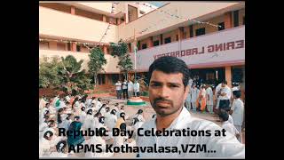 Republic day celebrations at APMS Kothavalasa [upl. by Fen]