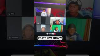 EDATE LIVE NOWWW reaction funny ishowspeedandadinross funnymemes youtubevideo edatememes [upl. by Neff]