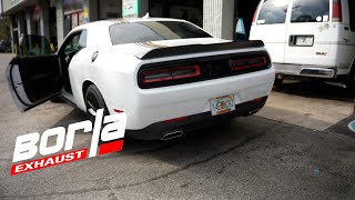 2023 Dodge Challenger GT V6 Borla Atak exhaust system WOW [upl. by Nelad44]