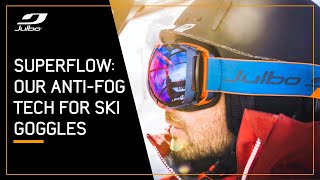 SuperFlow discover our antifog system for ski goggles  Julbo [upl. by Molloy964]