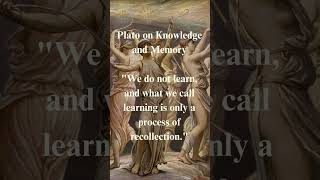 Platos Lifechanging Quote On Knowledge Tap Into The Power Of Your Memory Today platoquotes plato [upl. by Verras]