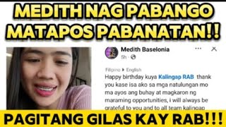 MEDITHVLOG ANONG GINAWA MO AT IKAW ARJEAN MAKINIG KA PAREHO KAYO NI M LAKAS NG LOOB NYO😡😡 [upl. by Carothers816]