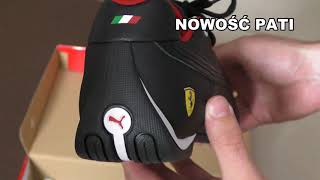 Sportowe Buty Puma Ferrari Edition Motosport Future Cat Leather SF Black unboxing first look pokaz [upl. by Hilliary]