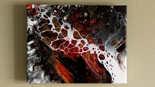 Acrylic Pouring with Culture Huslte [upl. by Etteroma]