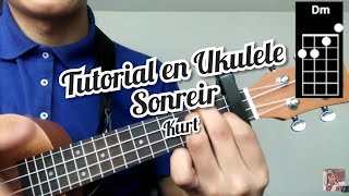 Sonreír Kurt cover y como tocar la canción en Ukulele [upl. by Lakim750]