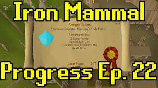 Oldschool Runescape  2007 Iron Man Progress Ep 22  Iron Mammal [upl. by Kline]