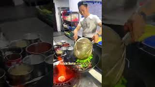 湖南嶽陽山水人家，看湘菜大師怎麼做梅干菜燒豆角 food delicious 美味 [upl. by Enortna]