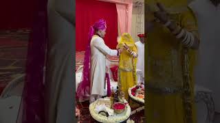 Rajput Wedding Manwar Rasam shortsvideo [upl. by Dikmen804]