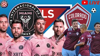 🔴🔴 🇺🇸 INTER MIAMI VS COLORADO RAPIDS LIVE 🇺🇸 🔴🔴 MLS LIVE [upl. by Demott]