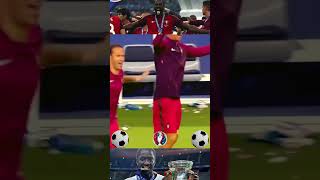 Eder winning goal vs France in euro 2016 final ⚽🏆euro2016 eder portugal football [upl. by Aianat218]