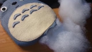 Tutorial  How to make a Totoro Plushie [upl. by Zipporah384]