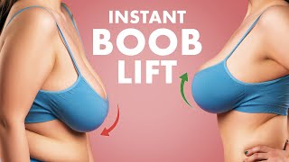 Instantly Lift Sagging Breasts Easily And Naturally [upl. by Aigroeg]