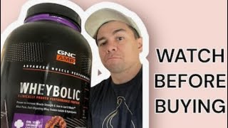 Honest Review  GNC’s Wheybolic Protein Powder [upl. by Anaela]