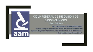 Edición 2024  CICLO FEDERAL DE DISCUSIÓN DE CASOS CLÍNICOS  4to Encuentro 28082024 [upl. by Akcimahs]