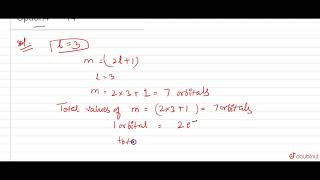 For azimuthal quantum number l3 the maximum number of electrons will be [upl. by Adair253]