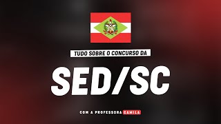 CONCURSO SECRETARIA DE EDUCAÃ‡ÃƒO DE SANTA CATARINA â€“ SEDSC  PLANEJAMENTO DE ESTUDOS [upl. by Ishmael]