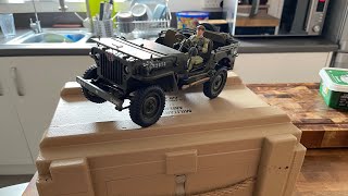 RocHobby 112 Scale MB Willys Jeep Review  Wartime Goodness [upl. by Akimat]