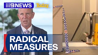 Queensland police’s radical measures to combat youth crime crisis  9 News Australia [upl. by Ahsinnod]