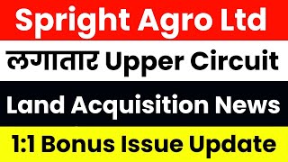 Best Company For Investment in 2025  Spright Agro Share Ltd  Spright Agro Ltd Detailed Analysis [upl. by Merline]