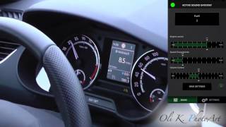 Skoda Octavia 5E RS TDI Sound im Innenraum [upl. by Aydni]