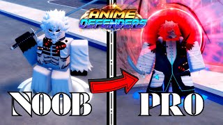 Noob 2 Pro Episode 2  New Mythics and Evolving Skull Knight Ichigo I Anime Defenders I F2P [upl. by Arihaz]