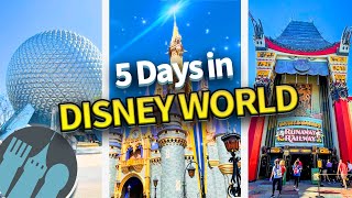 The ULTIMATE 5 Day Disney World Trip Itinerary [upl. by Bagley]