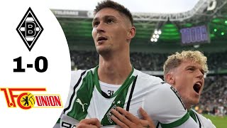 Borussia Mgladbach VS FC Union Berlin 10 Highlights  Bundesliga 20242025 [upl. by Collyer]