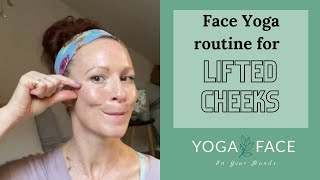 Natural Cheek Lifting Face Yoga Routine [upl. by Nessa]