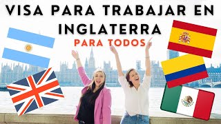 VISA DE TRABAJO PARA REINO UNIDO 2024🇬🇧 PASO A PASO Emigrar a Londres  Inglaterra [upl. by Davison]