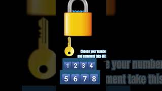 Open the lockup comment the lockup number challenge games automobile [upl. by Llertak316]