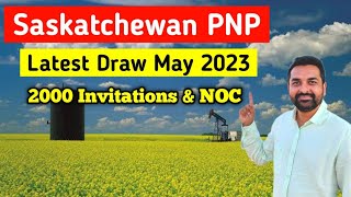 Latest SINP Draw May 2023  Saskatchewan PNP  Big news for Canada Immigration  Immigrate to Canada [upl. by Akiem]