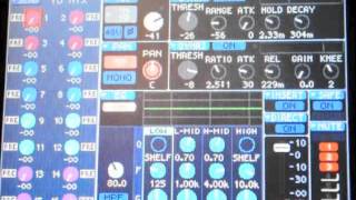 Yamaha LS932 Sending To Mixesm4v [upl. by Enalahs]