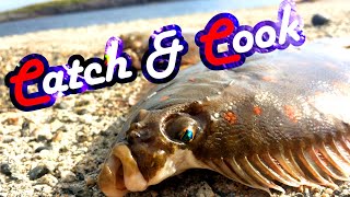 Catch n Cook  Spearfishing Plaice near Haugesund Norway [upl. by Nahshun]